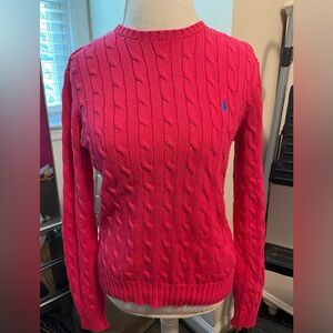 Women’s ralph Lauren cable knit sweater